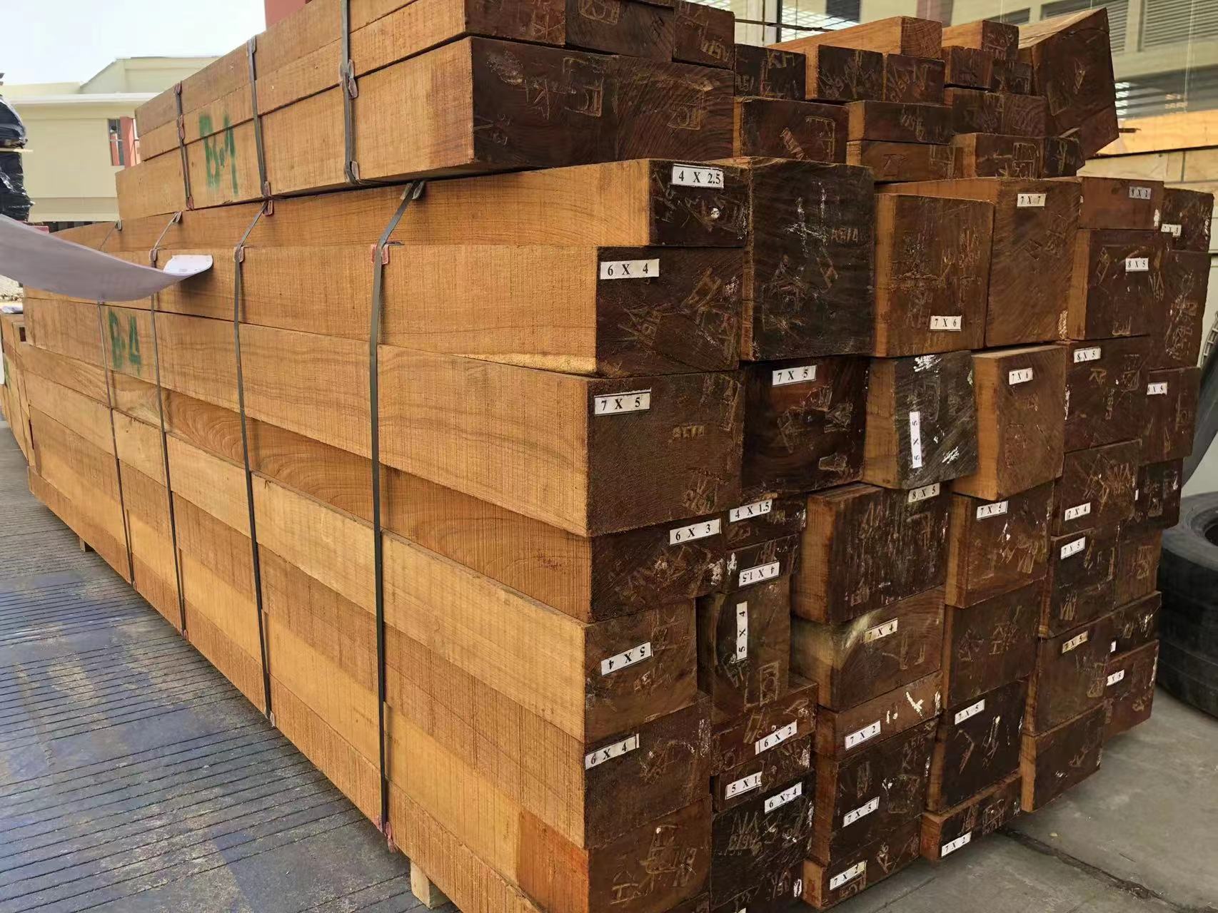 緬甸柚木精品方料 緬甸柚木精品方料